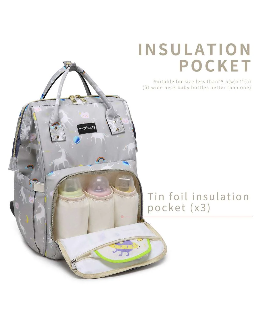 Baby Diaper Bag Pack - Great Egret - Image 4