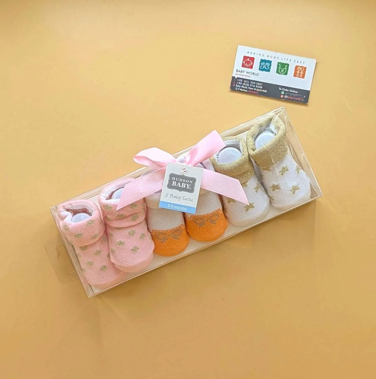 Premium Quality Baby Pack of 3 Booties Set - Image 11