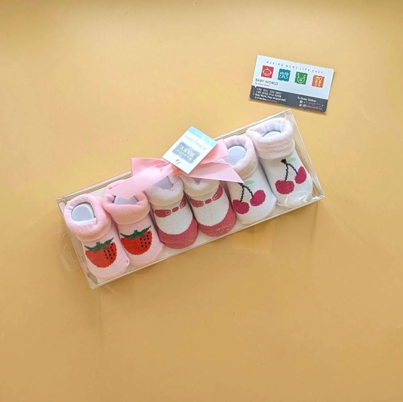 Premium Quality Baby Pack of 3 Booties Set - Image 18