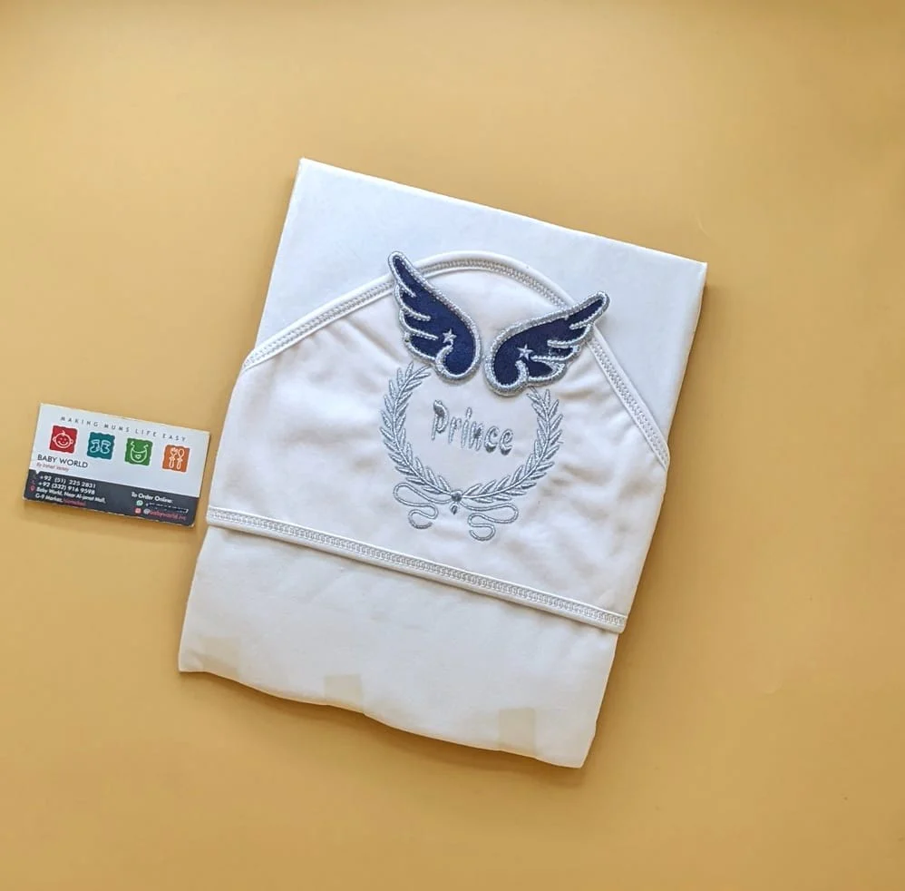 Hooded Wrapping Sheet/Blanket - Winter - Wings (Prince/Princess) - Image 10