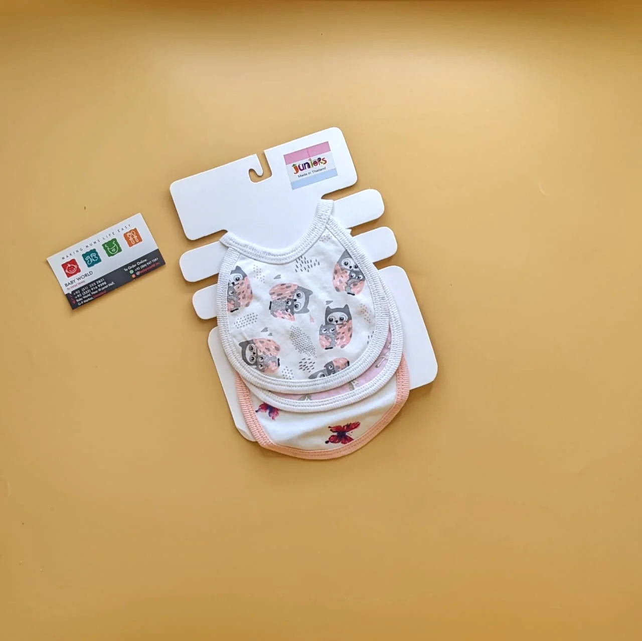 Pack of 3 Bibs - Assorted - Image 5