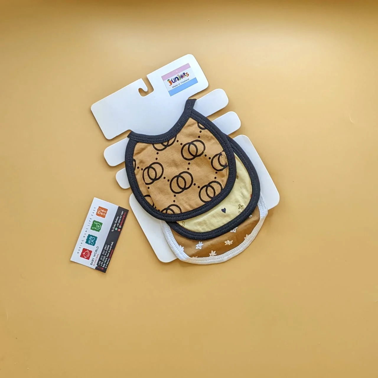 Pack of 3 Bibs - Assorted - Image 7